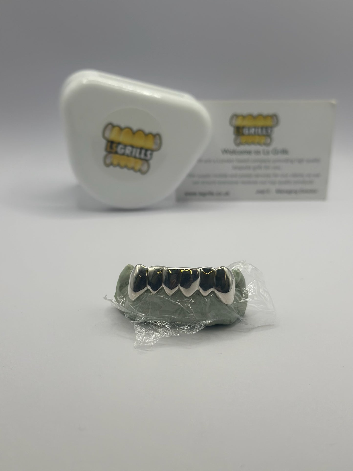 6SET PLAIN GOLD GRILL