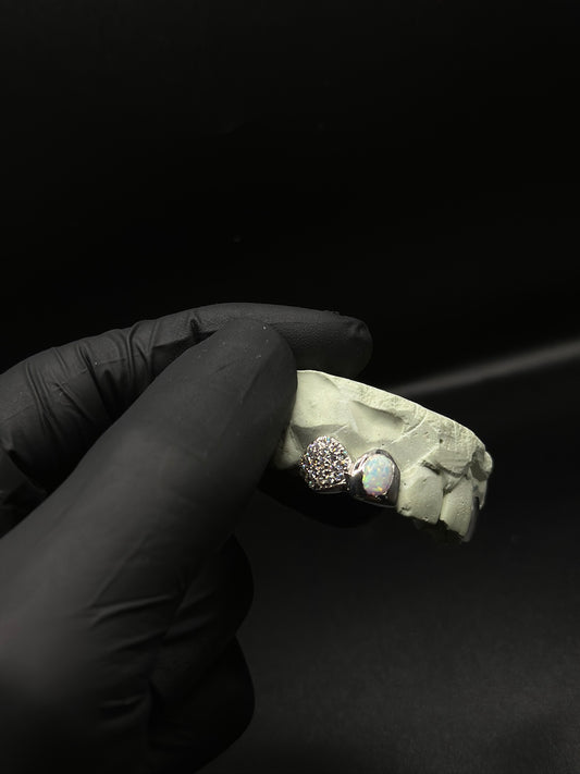 CZ CAP WITH OPAL