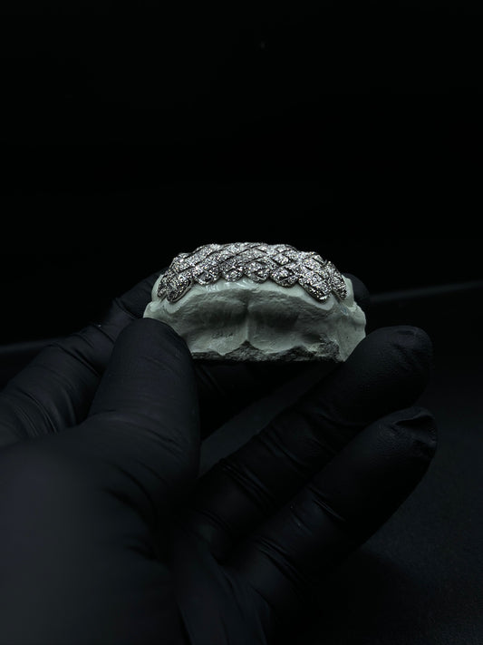 8SET SILVER DIAMONDDUSTCUT