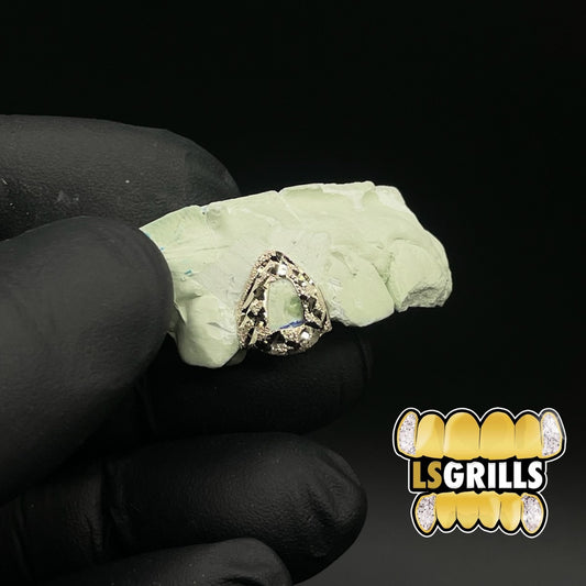 SILVER 925 DIAMONDDUSTCUT WITH WINDOW