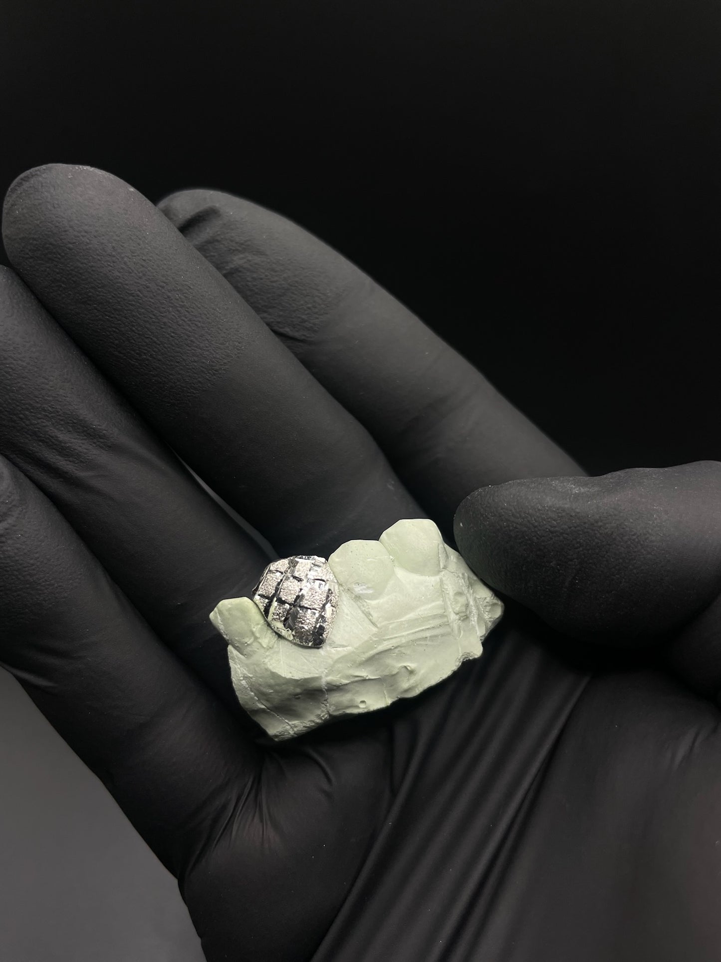 SILVER 925 DIAMONDDUSTCUT CAP