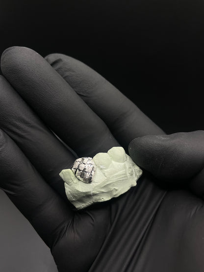 SILVER 925 DIAMONDDUSTCUT CAP
