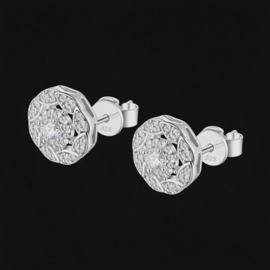IMPERIAL GLIMMER MOISSANITE EARRINGS