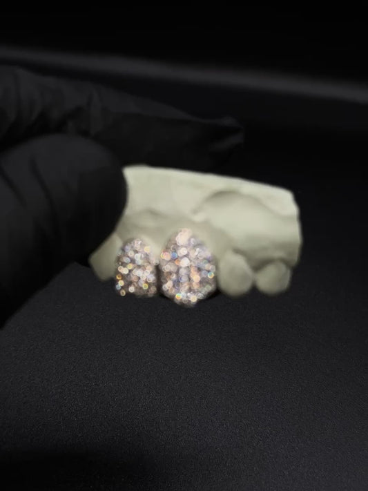 MOISSANITE TWIN CAPS